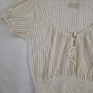 Urban Outfitters Blouse Size S Small Short Sleeve Blouse Top Designer bild 6