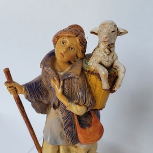 Fontanini Figurine Vintage Nativity Figurine Retro Collectible Christmas Depose