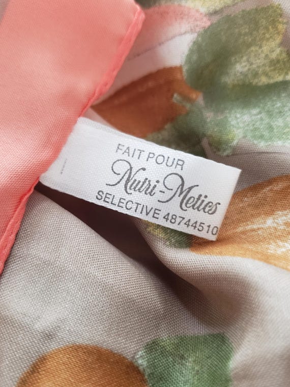 Fruit Scarf Designer Nutri-Metics Collectible Acc… - image 5