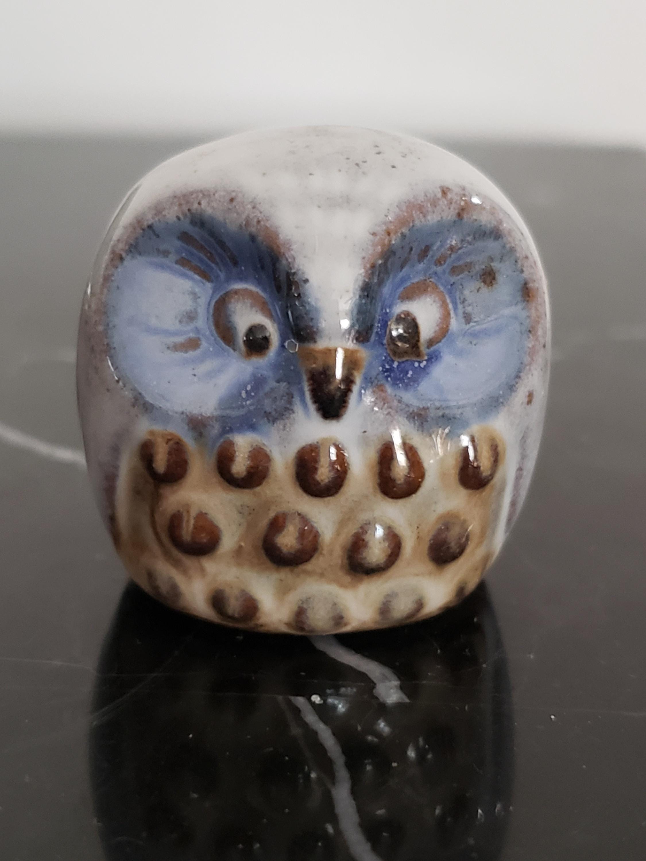 Owl Figurine Unique Collectible Decor
