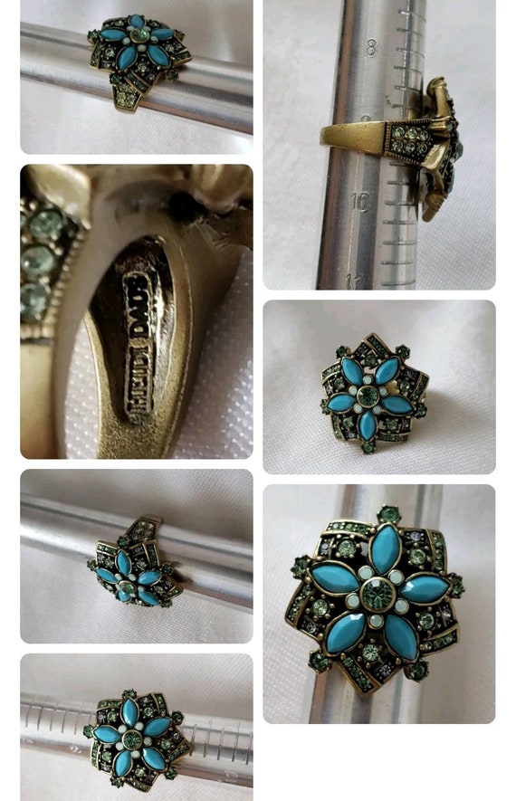 Heidi Daus Designer Ring Colorful Collectible Cost