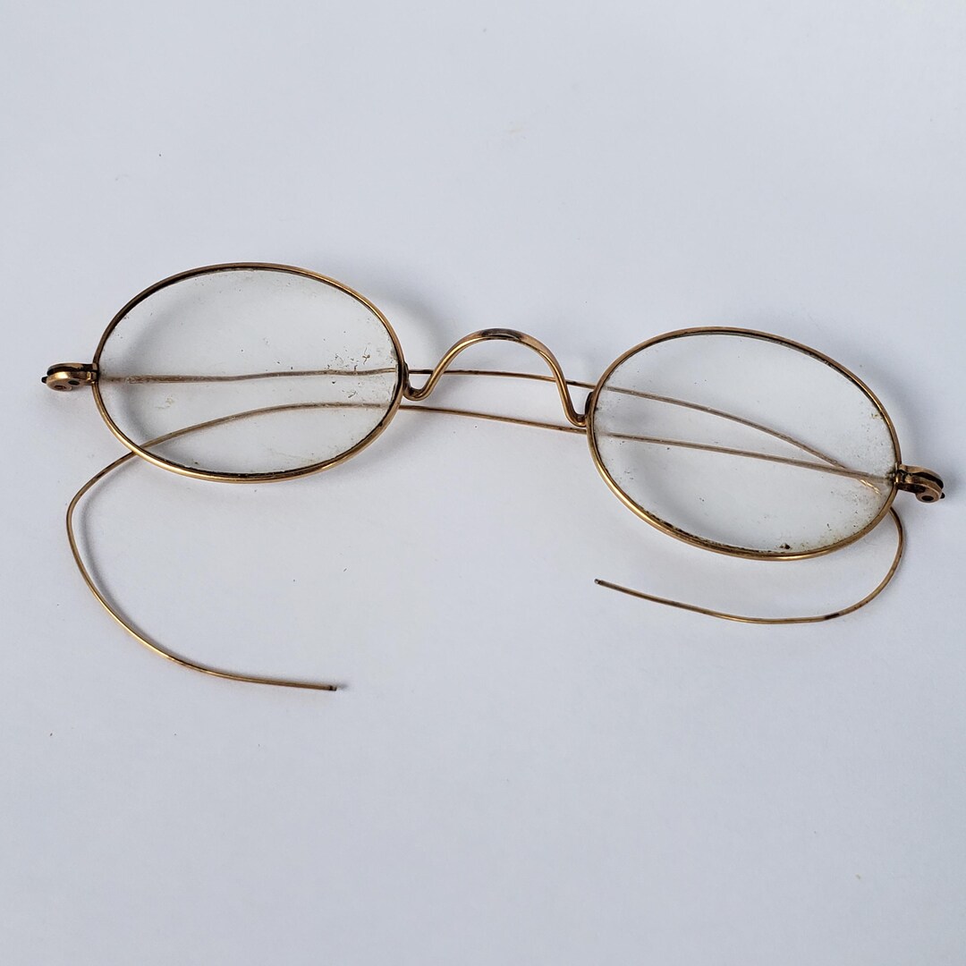 Spectacles Antique Eye Glasses Rare Retro Collectible Spes - Etsy