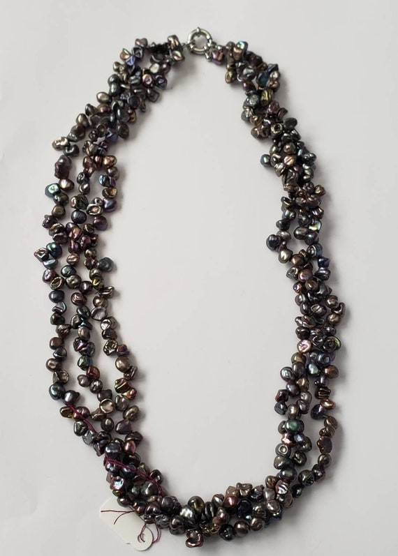 Pearl Necklace Multiple Strand Collectible Fashion