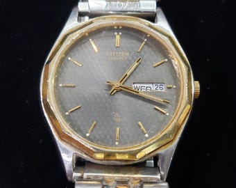 Citizen Watch Quartz Collectible Time Piece Wristwatch