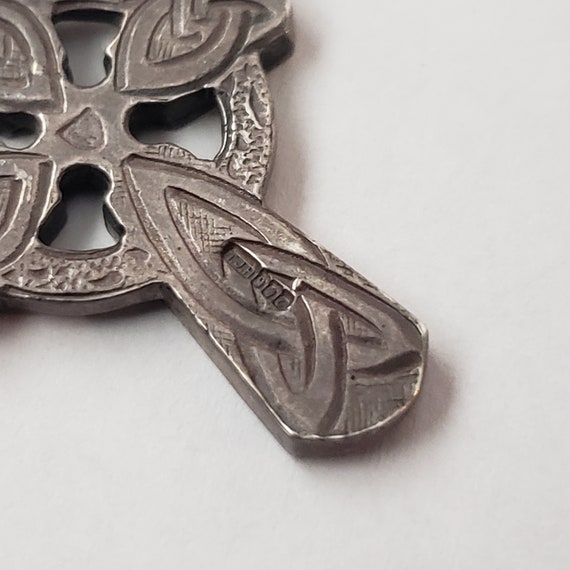 Vintage Celtic Cross TJH Sterling Silver Collecti… - image 9