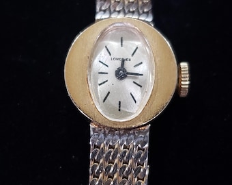 Longines Watch Vintage Watch Retro Collectible Time Piece Wristwatch Lady's