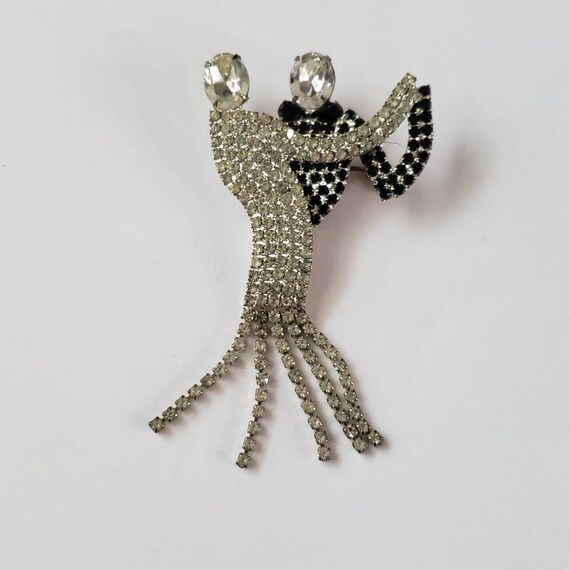 Butler&Wilson ダンスをする男女 ブローチ ビンテージ Butler and