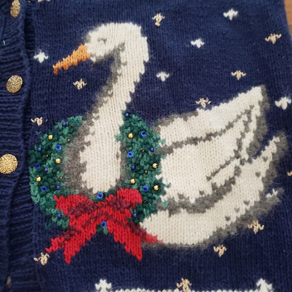 Christmas Cardigner Sweater Designer Marisa Chris… - image 6