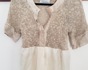 Dress Jackie Bernard for Eklektic Color Block Pattern Size Small Designer Fashion