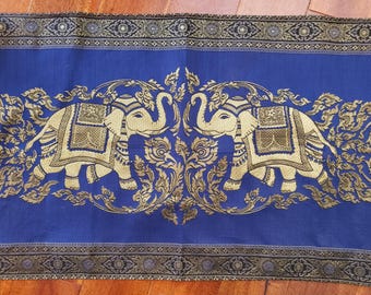 Elephant Table Runner Unique Collectible Decor
