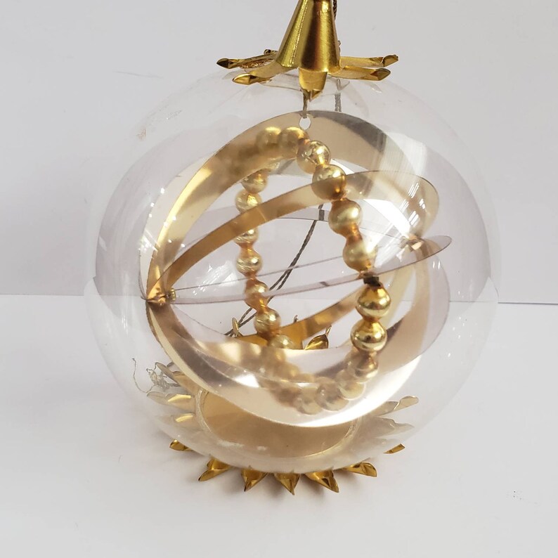 Vintage Christmas Ornament Resl Lenz Western Germany Diorama Etsy