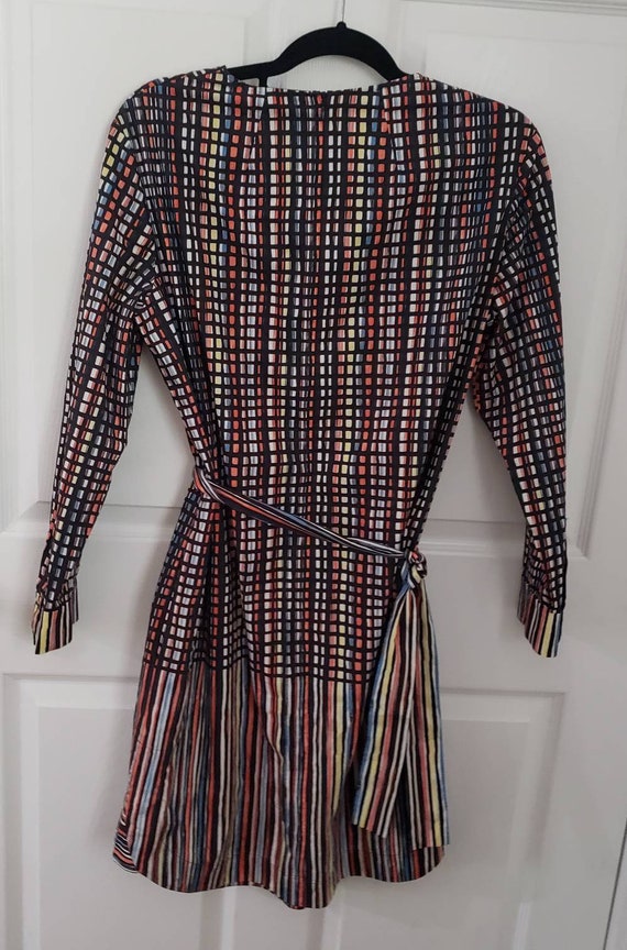 Dress Designer Paule KA Size 42 Stripped Pattern … - image 4