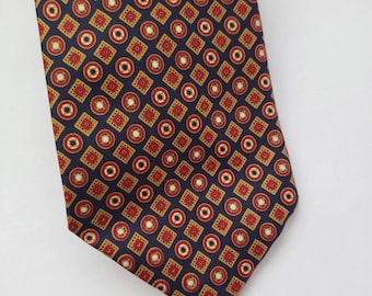 Necktie Designer Brooks Brothers Makers All Silk Printed in England Collectible Tie