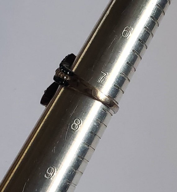 Ring Bypass Enamel 925 Unique Collectible Sterlin… - image 7