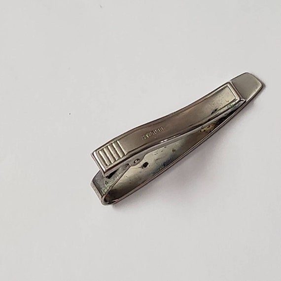 Vintage Tie Clip Sterling Silver Rare Collectible… - image 4