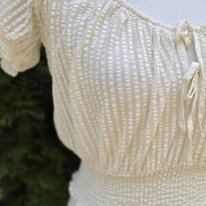 Urban Outfitters Blouse Size S Small Short Sleeve Blouse Top Designer bild 3