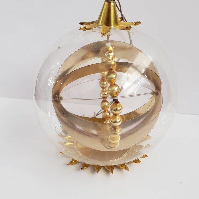 Vintage Christmas Ornament Resl Lenz Western Germany Diorama Etsy