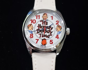 Howdy Doody VINTAGE “It’s Howdy Doody Time” 1987‎ 40th Anniversary Watch VINTAGE 1987 40th ANNIVERSARY Ltd. EDITION IT main image 3