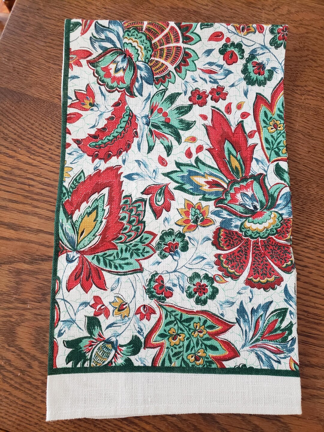 Steven Linens Leaves Flowers Towel Linen Stevens Linen Designer Colorful Hand Towel ...