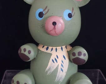 Bear Christmas Ornament Retro Collectible Christmas Decoration
