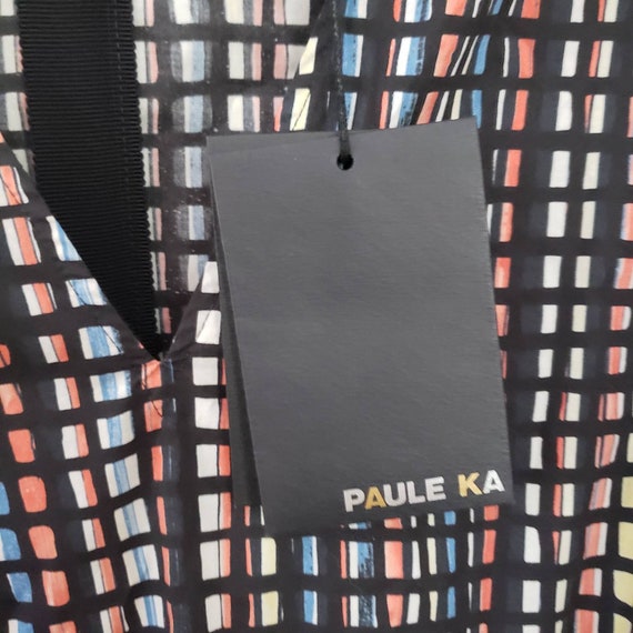 Dress Designer Paule KA Size 42 Stripped Pattern … - image 10