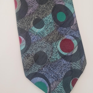 Tie Designer Oscar De La Renta Studio Collectible Necktie Mens Accessory