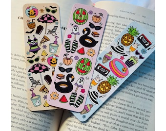 Summerween Halloween Bookmarks/Ghost Slasher Scary Summer Halloween Bookmarks/Spooky Reads Bookmarks/Summerween/Bookmarks