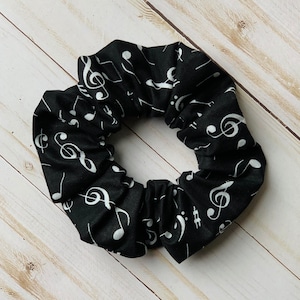 Musical Note Scrunchies