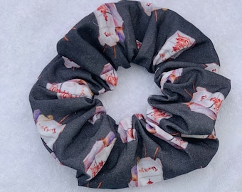 Takeout Food Scrunchie: Handmade Cotton Hair Tie