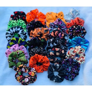 Halloween Scrunchies