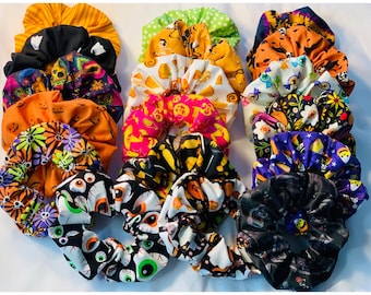 Halloween Scrunchies