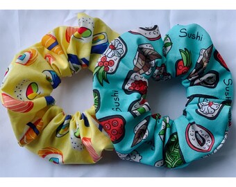 Sushi Roll Scrunchies