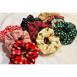 Christmas Scrunchies