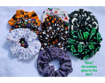 Halloween Scrunchies