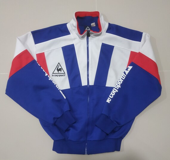 Pull coq sportif bleu blanc clearance rouge