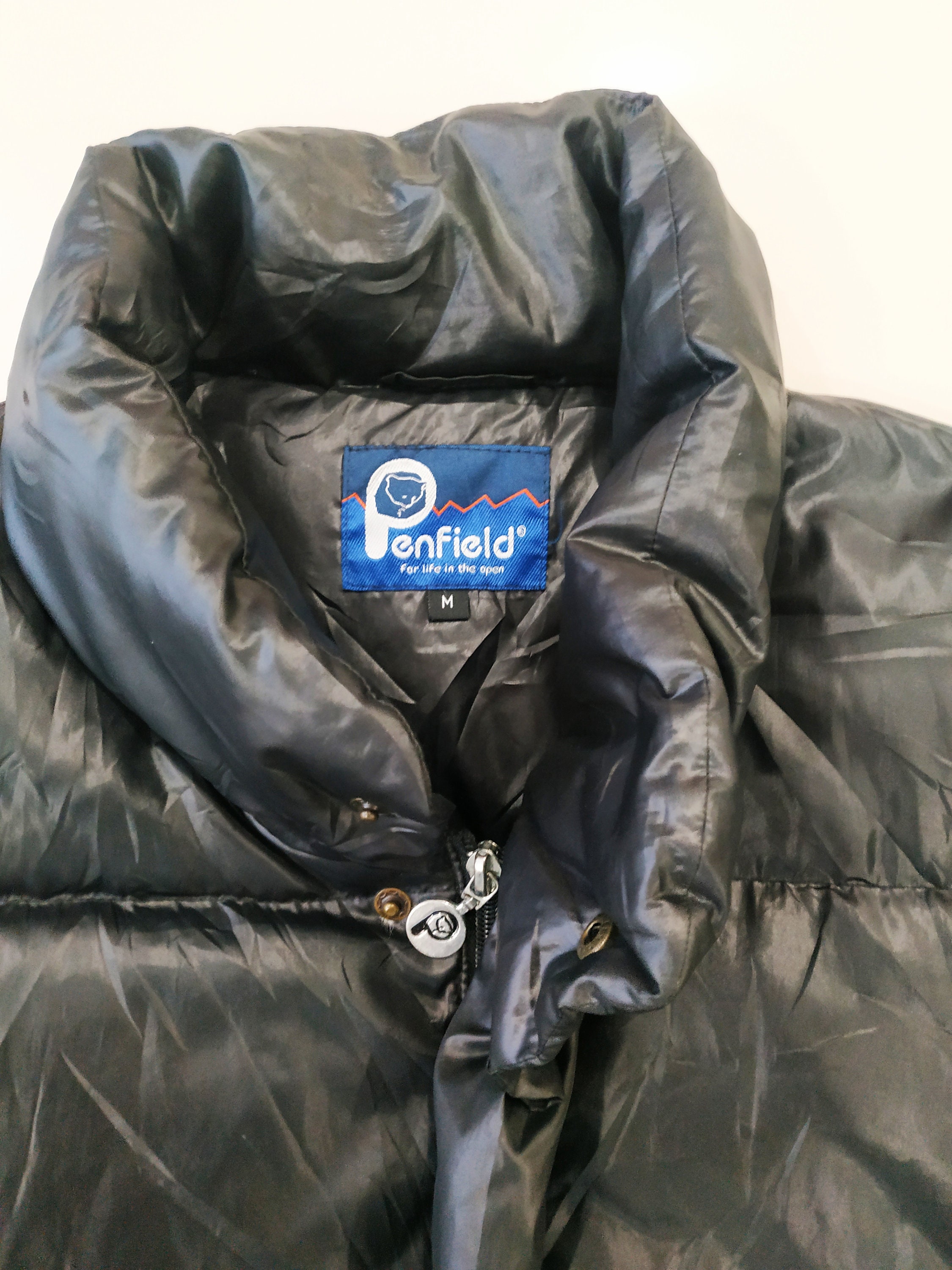 Vintage Penfield Jacket Puffer Black Colour Medium Size - Etsy New Zealand