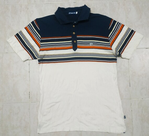Vintage Hang Ten Stripe Shirt Size L 