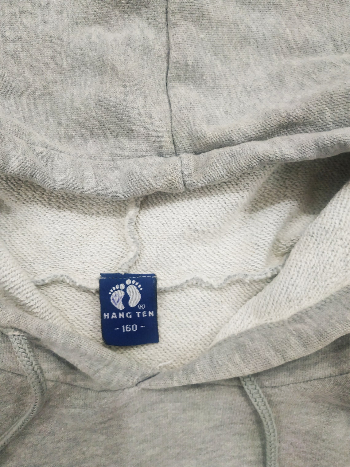 Vintage Hang Ten Hoodie Sweatshirt Big Logo Gray Colour Size M - Etsy