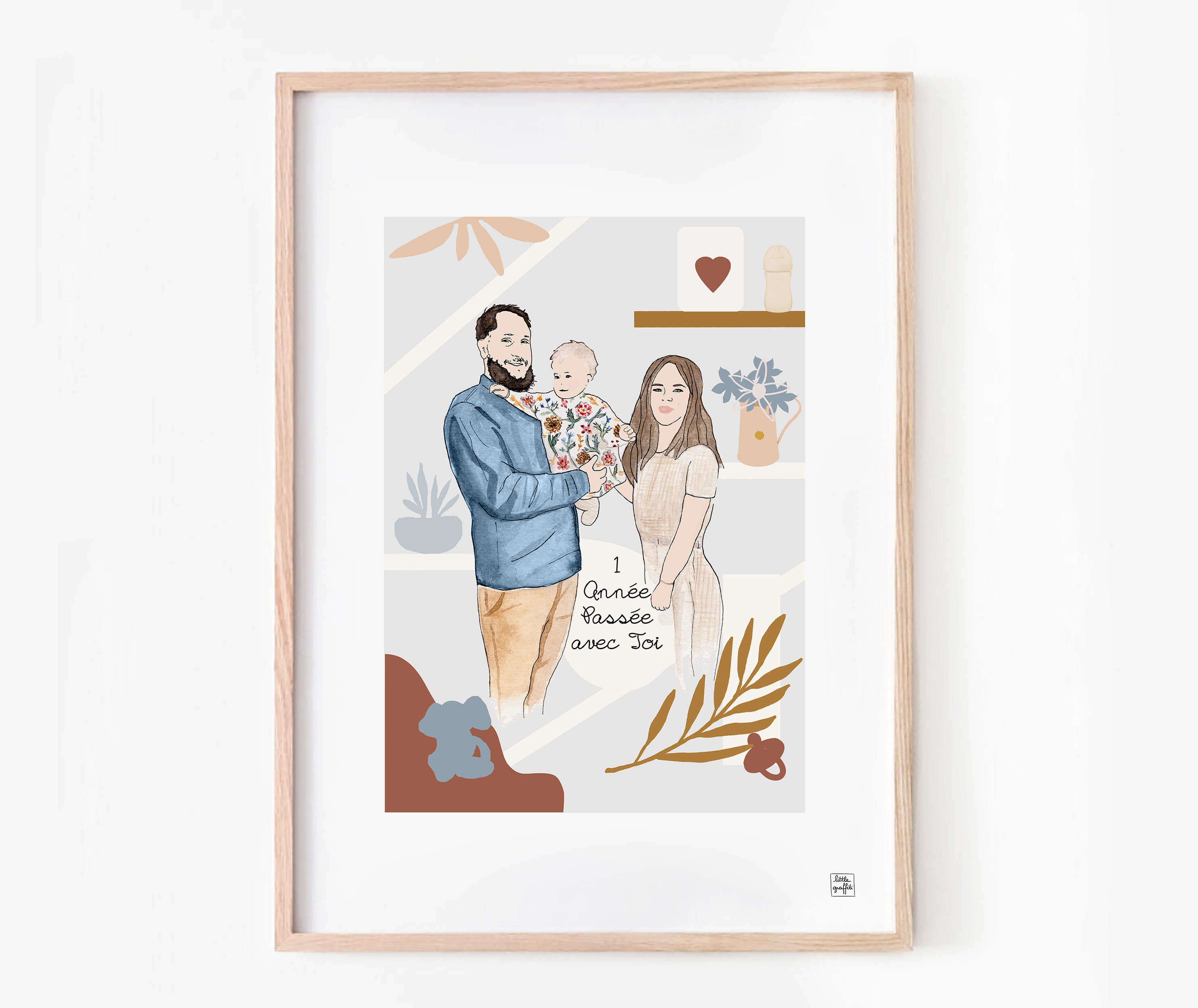 Affiche Famille Personnalisable - Family Poster