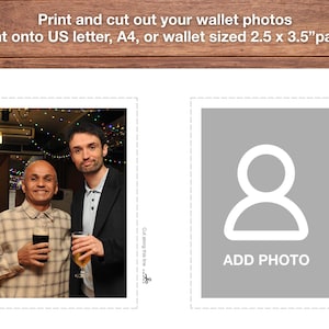print and cut out your wallet photos