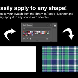 easily apply illustrator swatches to any shape