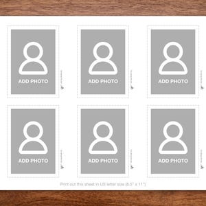 photoshop wallet sized photo template