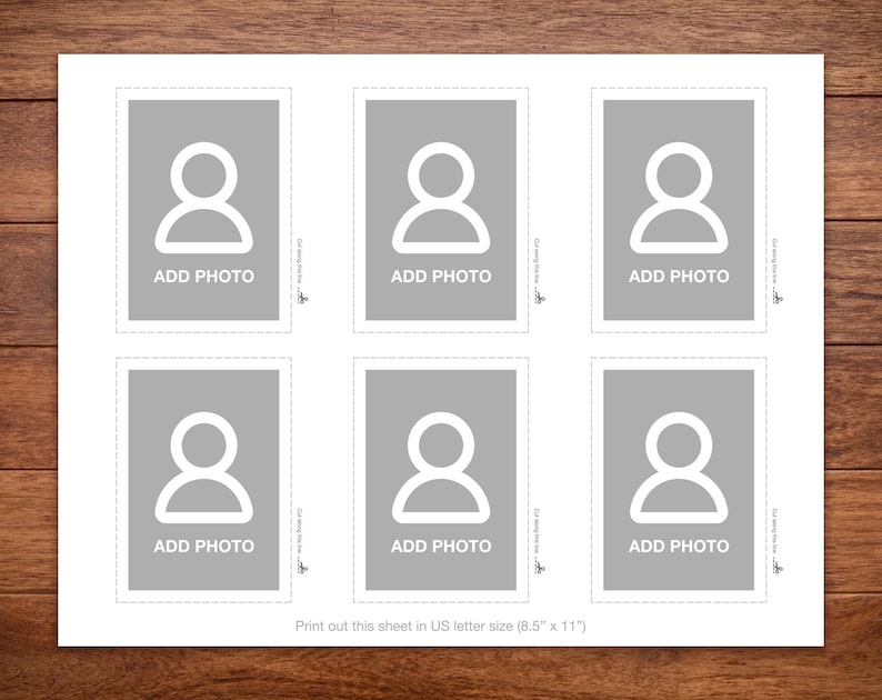 photoshop wallet sized photo template