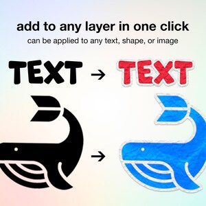 add to any layer in one click