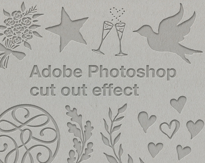 adobe photoshop cut out effect