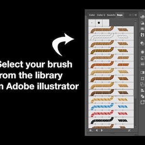 adobe illustrator brush library
