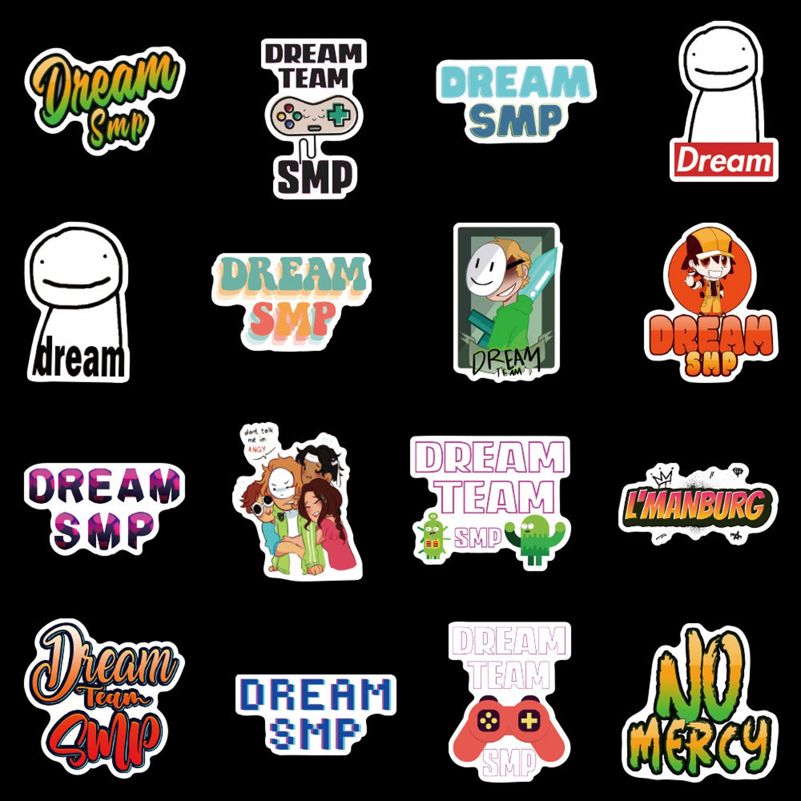 50pcs dream smp stickers packjust keep a women feeling etsy