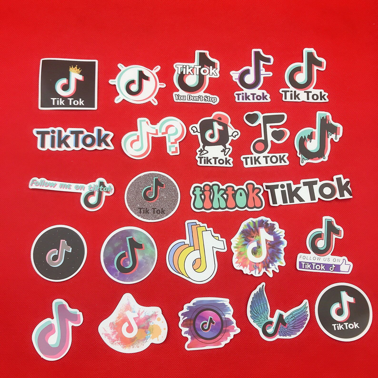 TITOK StickerSave Tiktok Stickers PackCute Waterproof Vinyl Etsy