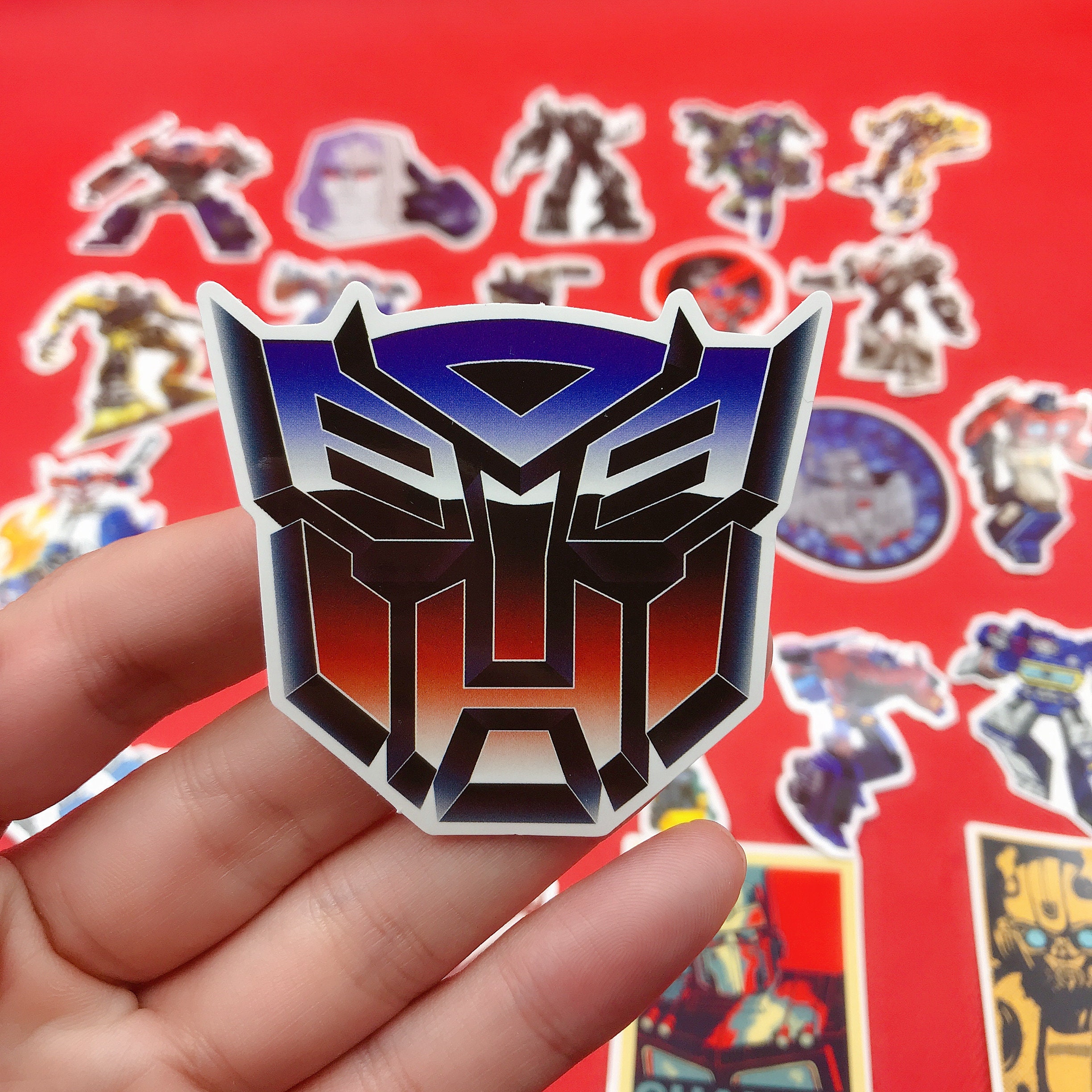 50 STÜCK Transformers Sticker Pack Wasserfeste Vinyl Etsy