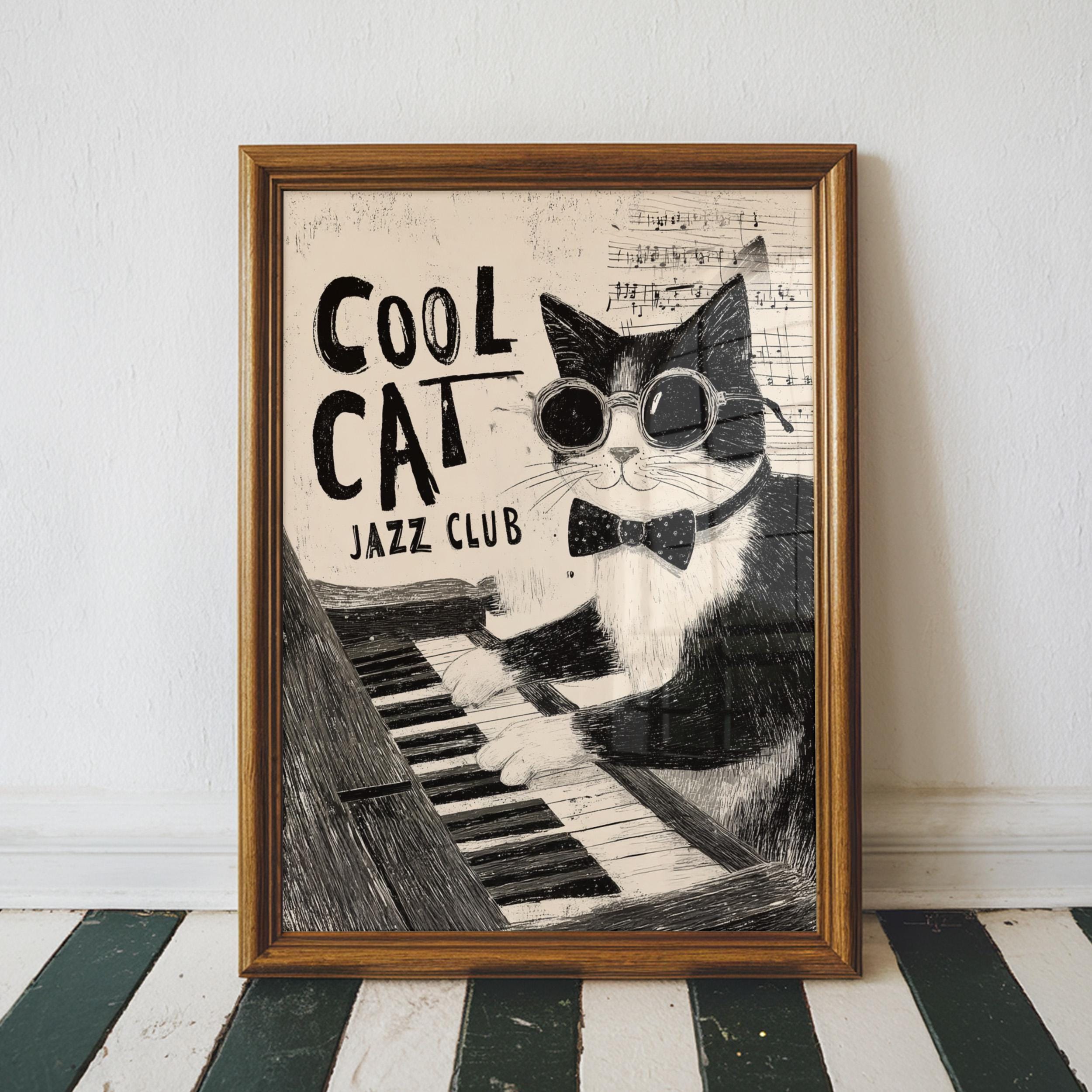 フランス製 トレー cat lady smoking playing piano フランス製 トレー